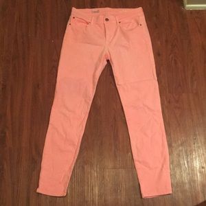 Pink Gap Jeans